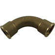 Maestrini Brass Swept 90 Degree Elbow (Female Ports / 3/4" BSP) - PROTEUS MARINE STORE