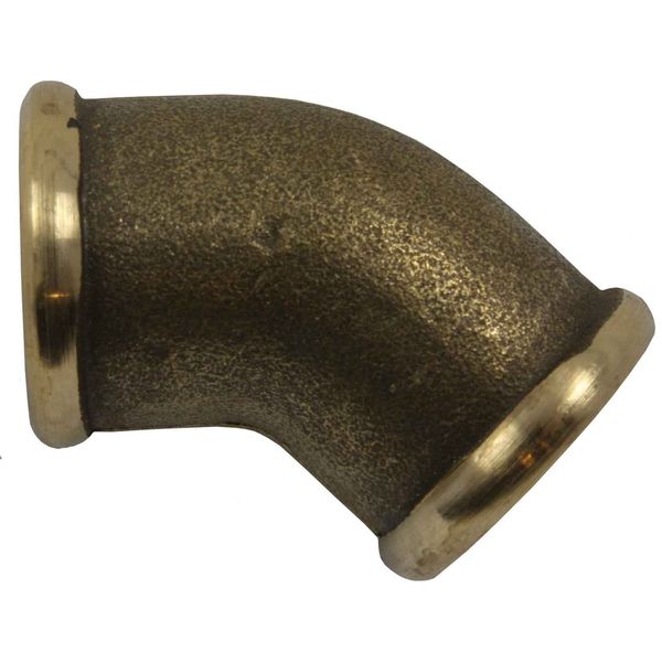 Maestrini Brass Compact 45 Degree Elbow (1/4" BSP Female) - PROTEUS MARINE STORE