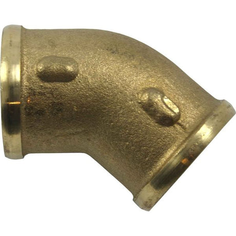 Maestrini Brass Compact 45 Degree Elbow (1/2" BSP Female) - PROTEUS MARINE STORE