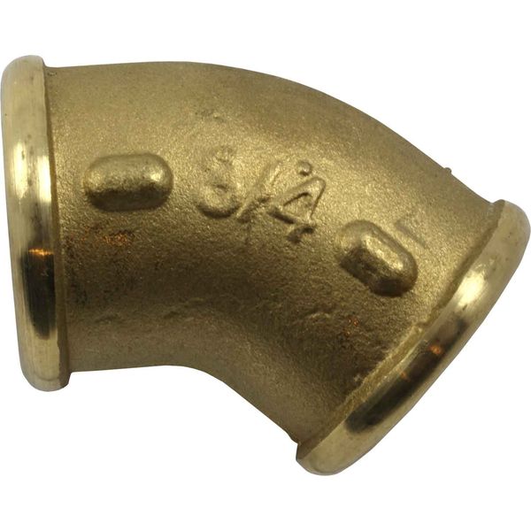 Maestrini Brass Compact 45 Degree Elbow (3/4" BSP Female) - PROTEUS MARINE STORE