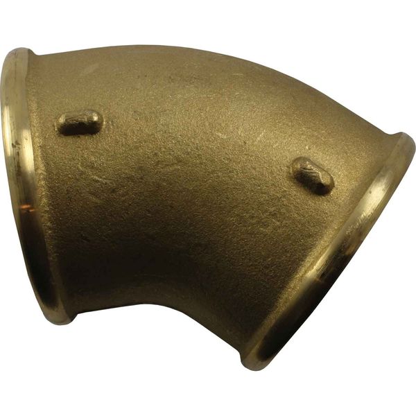 Maestrini Brass Compact 45 Degree Elbow (2" BSP Female) - PROTEUS MARINE STORE
