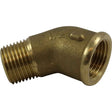 Maestrini Brass Compact 45 Degree Elbow (1/2" BSP Male/Female) - PROTEUS MARINE STORE