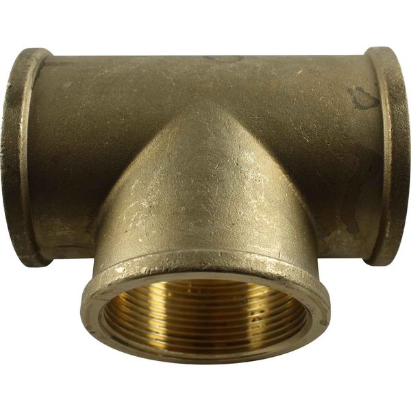 Maestrini Brass Equal Tee Fitting (2" BSP Female) - PROTEUS MARINE STORE