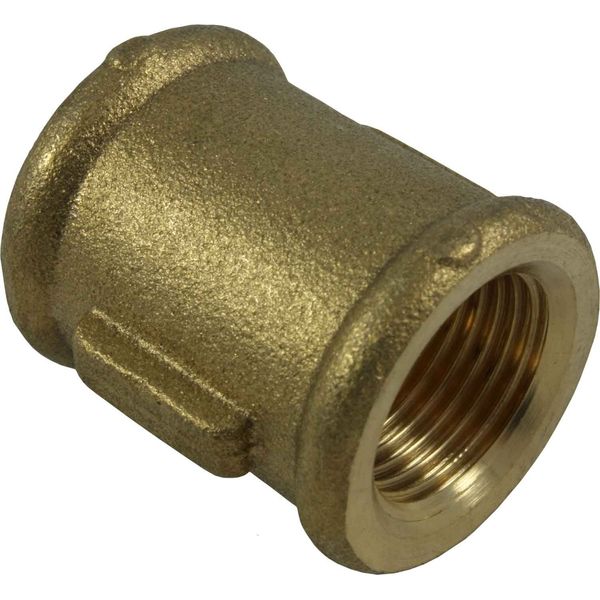 Maestrini Brass Equal Socket (3/8" BSP Female) - PROTEUS MARINE STORE