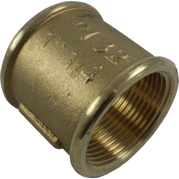 Maestrini Brass Equal Socket (1-1/4" BSP Female) - PROTEUS MARINE STORE