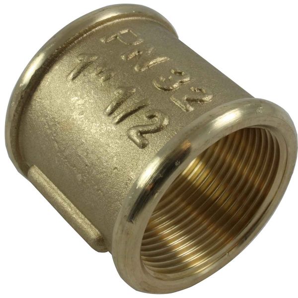 Maestrini Brass Equal Socket (1-1/2" BSP Female) - PROTEUS MARINE STORE