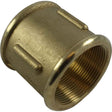 Maestrini Brass Equal Socket (2-1/2" BSP Female) - PROTEUS MARINE STORE