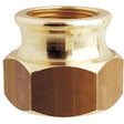 Maestrini Brass Reducing Socket (3/4" - 1/2" BSP Female) - PROTEUS MARINE STORE