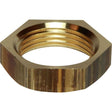 Maestrini Brass Hexagonal Lock Nut (3/4" BSP Female) - PROTEUS MARINE STORE