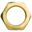 Maestrini Brass Hexagonal Lock Nut (Heavy Duty / 1-1/2" BSP Female) - PROTEUS MARINE STORE