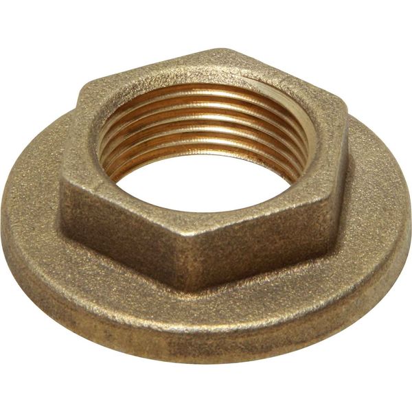 Maestrini Brass Flanged Lock Nut (3/4" BSP Female) - PROTEUS MARINE STORE