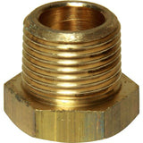 Maestrini Brass Reducing Bush (3/8" BSP Male to 1/8" BSP Female) - PROTEUS MARINE STORE