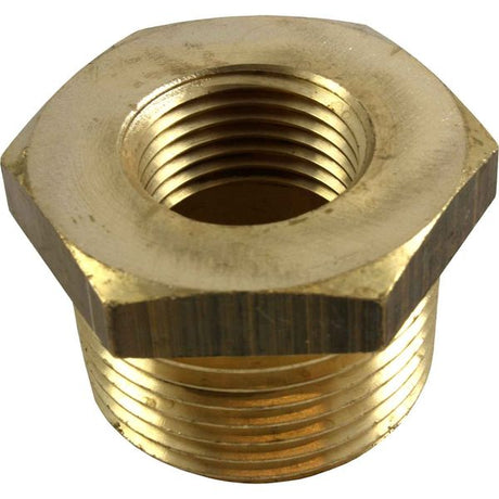 Maestrini Brass Reducing Bush (1" BSP Male to 1/2" BSP Female) - PROTEUS MARINE STORE