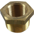 Maestrini Brass Reducing Bush (1" BSP Male to 3/4" BSP Female) - PROTEUS MARINE STORE