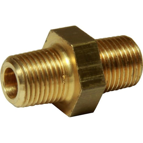 Maestrini Brass Equal Nipple (1/8" BSP Male) - PROTEUS MARINE STORE