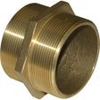 Maestrini Brass Equal Nipple (2-1/2" BSP Male) - PROTEUS MARINE STORE