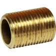 Maestrini Brass Equal Running Nipple (1/2" BSP / 28mm Long) - PROTEUS MARINE STORE