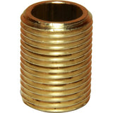 Maestrini Brass Equal Running Nipple (1/2" BSP / 28mm Long) - PROTEUS MARINE STORE