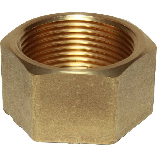 Maestrini Brass Blanking Cap (1-1/4" BSP Female) - PROTEUS MARINE STORE