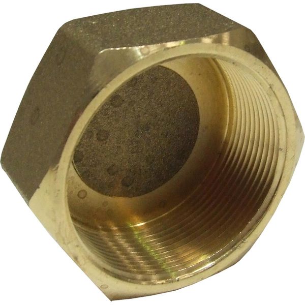 Maestrini Brass Blanking Cap (2" BSP Female) - PROTEUS MARINE STORE