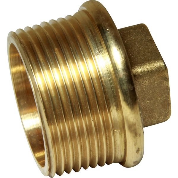 Maestrini Brass Tapered Plug (1-1/4" BSP Male) - PROTEUS MARINE STORE