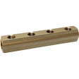 Maestrini Brass Female Pipe Manifold (3/4" BSP with 4 x 1/2" Inlets) - PROTEUS MARINE STORE