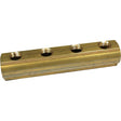 Maestrini Brass Female Pipe Manifold (1" BSP with 4 x 1/2" Inlets) - PROTEUS MARINE STORE