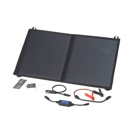 Solar Technology 40W Fold Up Solar Panel with Charge Controller - PROTEUS MARINE STORE