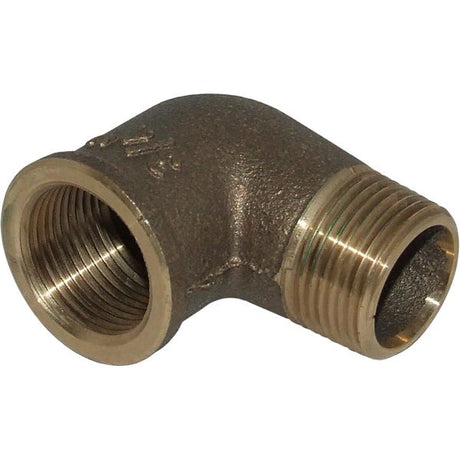 Maestrini Bronze Compact 90 Degree Elbow (3/4" BSP Male/Female) - PROTEUS MARINE STORE