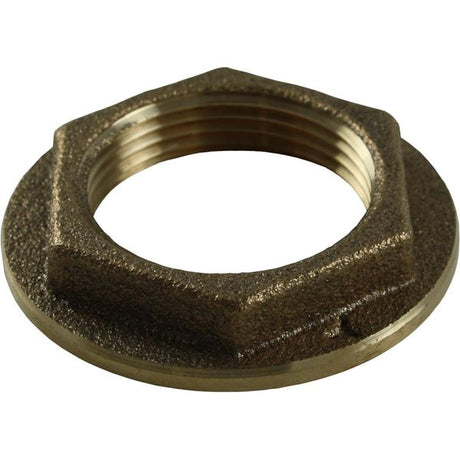 Maestrini Bronze Flanged Lock Nut (1-1/4" BSP Female) - PROTEUS MARINE STORE