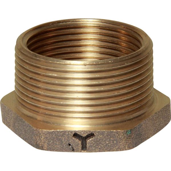 Maestrini Bronze Reducing Bush (1-1/2" BSP M to 1-1/4" BSP F) - PROTEUS MARINE STORE