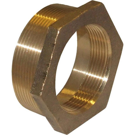 Maestrini Bronze Reducing Bush (2-1/2" BSP Male to 2" BSP Female) - PROTEUS MARINE STORE