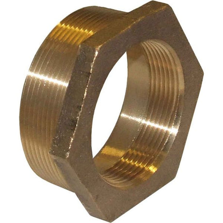 Maestrini Bronze Reducing Bush (3" BSP Male to 2-1/2" BSP Female) - PROTEUS MARINE STORE