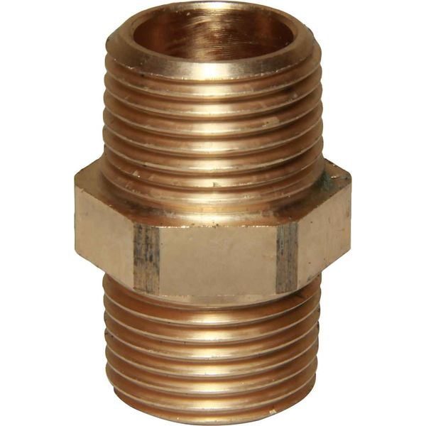 Maestrini Bronze Equal Nipple (1/2" BSP Male) - PROTEUS MARINE STORE