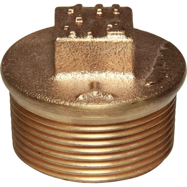 Maestrini Bronze Tapered Plug (1-1/2" BSP Male) - PROTEUS MARINE STORE
