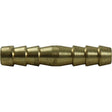 Maestrini Brass Straight Hose Connector (8mm to 8mm) - PROTEUS MARINE STORE