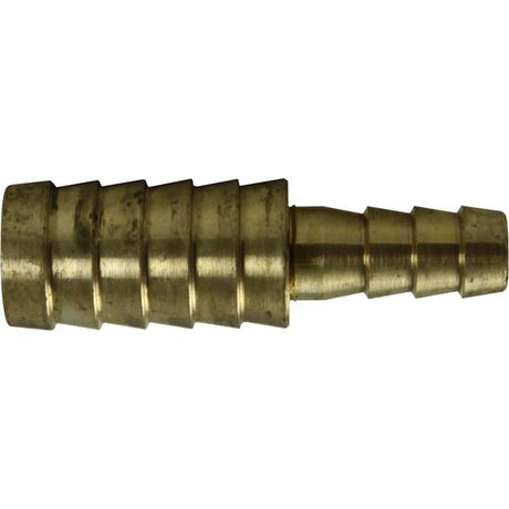 Maestrini Brass Straight Hose Connector (16mm to 10mm) - PROTEUS MARINE STORE