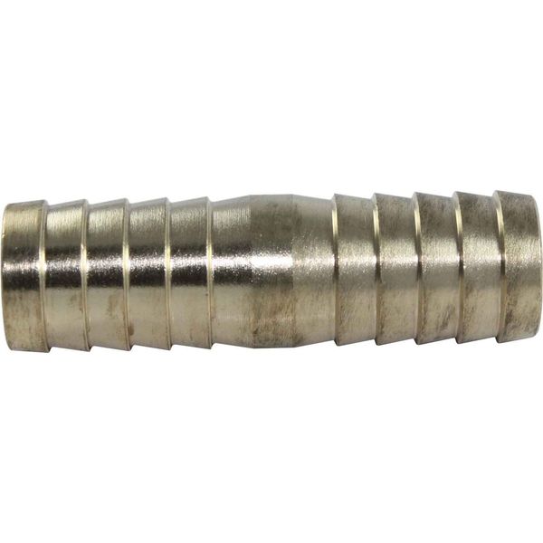 Maestrini Brass Straight Hose Connector (19mm to 19mm) - PROTEUS MARINE STORE