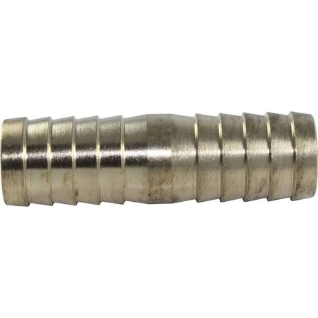 Maestrini Brass Straight Hose Connector (19mm to 19mm) - PROTEUS MARINE STORE
