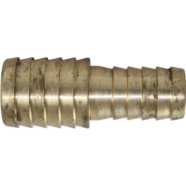 Maestrini Brass Straight Hose Connector (25mm to 19mm) - PROTEUS MARINE STORE