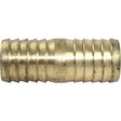 Maestrini Brass Straight Hose Connector (25mm to 25mm) - PROTEUS MARINE STORE
