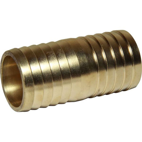 Maestrini Brass Straight Hose Connector (32mm to 32mm) - PROTEUS MARINE STORE