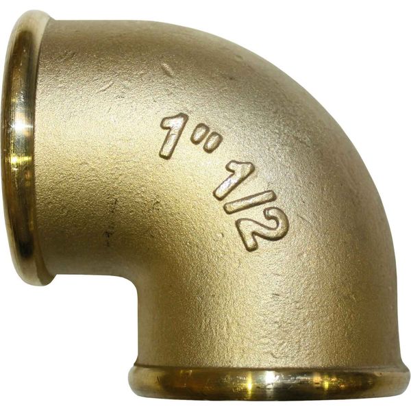 Maestrini DZR Compact 90 Degree Elbow (1-1/2" BSP Female) - PROTEUS MARINE STORE