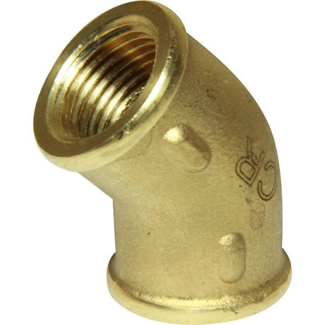 Maestrini DZR Compact 45 Degree Elbow (1/2" BSP Female) - PROTEUS MARINE STORE