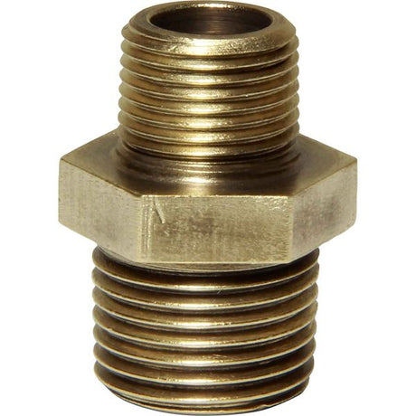 Maestrini DZR Reducing Nipple (1/2" BSPT Male to 3/8" BSPT Male) - PROTEUS MARINE STORE