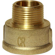 Maestrini DZR Reducing Adaptor (1" BSP Female to 3/4" BSP Male) - PROTEUS MARINE STORE