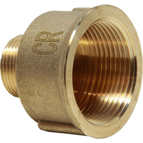 Maestrini DZR Reducing Adaptor (1-1/4" BSP Female to 3/4" BSP Male) - PROTEUS MARINE STORE