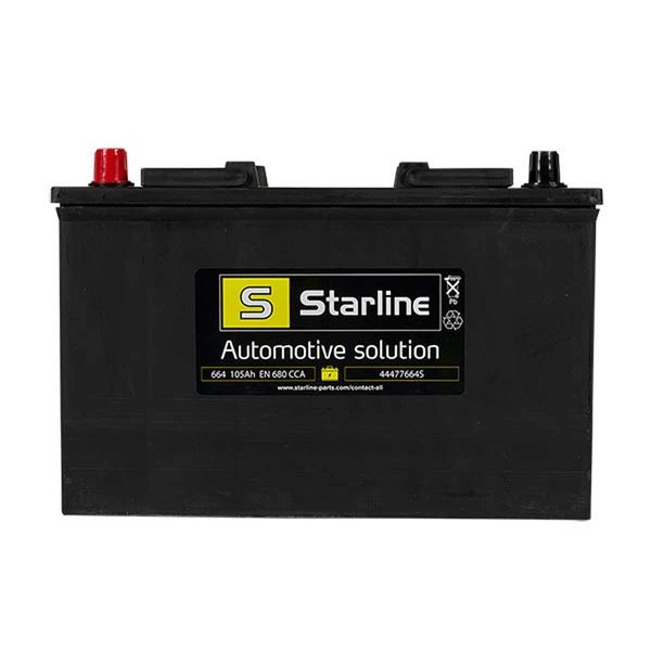 Starline 664 Commercial Starter Battery FLA (105Ah / 680CCA) - PROTEUS MARINE STORE