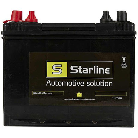 Starline Leisure Battery (80Ah / SLA / Dual Terminal) - PROTEUS MARINE STORE