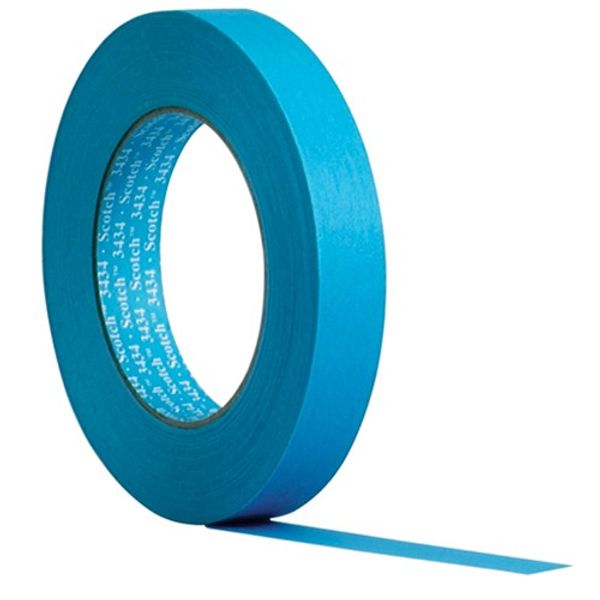 3M 3434 Refinish Masking Tape 50m x 24mm - PROTEUS MARINE STORE